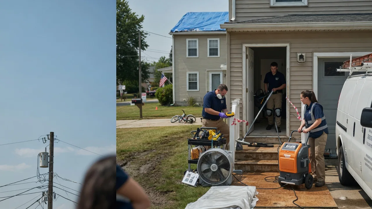 Water Damage Repair in Crosby, PA near me